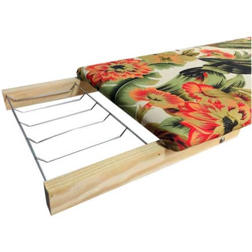 Tabua De Passar Roupa Modelo Tradicional Com Suporte - Imagem 3
