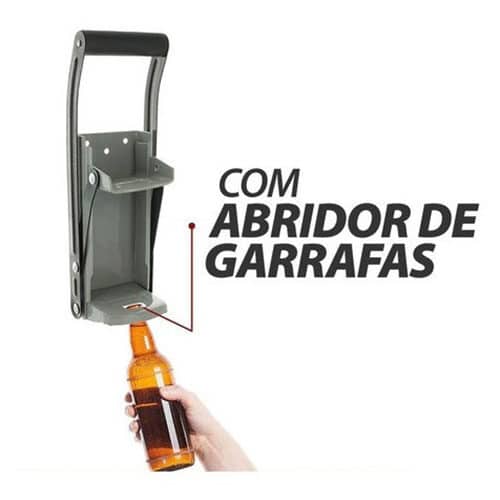 Amassador De Lata Latinha Latão Cerveja Reciclagem Até 475ml - Imagem 6