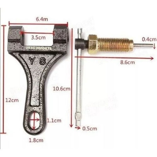 Chave Extrator Pino Corrente Motos C/420,428,520,525,530 - Imagem 2