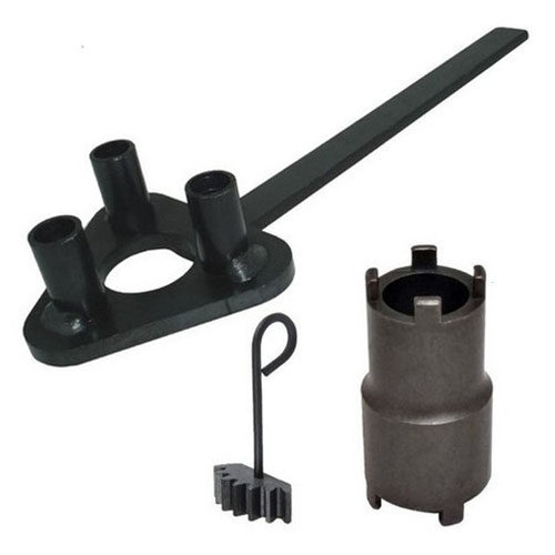 Kit Chave Castelo + Fixador Embreagem + Trava Filtro Cg 160 - Imagem 1