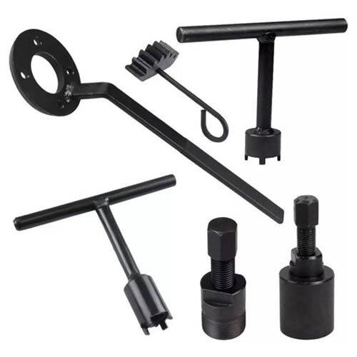 Kit Chave Castelo 125/150 + Fixador Embreagem + Saca Magneto - Imagem 1