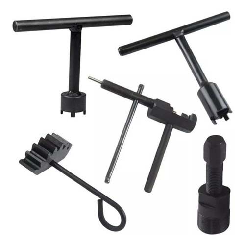 Kit Chave Castelo + Trava Embreagem + Saca Magneto - Imagem 1